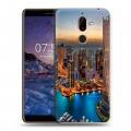 Дизайнерский пластиковый чехол для Nokia 7 Plus Дубаи