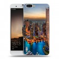 Дизайнерский пластиковый чехол для Huawei Honor 6 Plus Дубаи