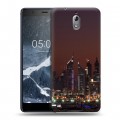 Дизайнерский силиконовый чехол для Nokia 3.1 Дубаи