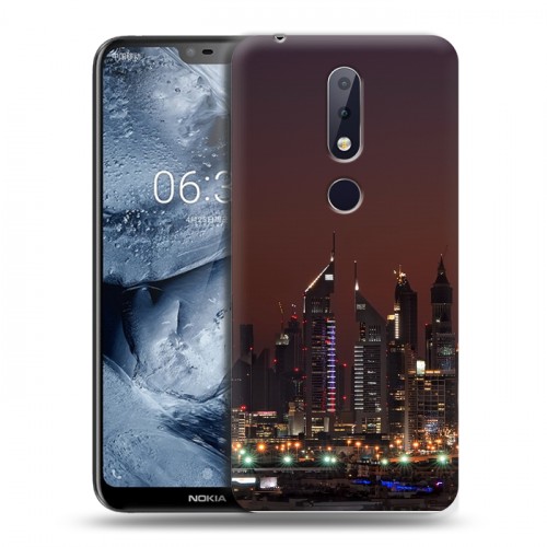 Дизайнерский пластиковый чехол для Nokia 6.1 Plus Дубаи