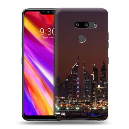 Дизайнерский пластиковый чехол для LG G8 ThinQ Дубаи