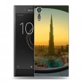 Дизайнерский пластиковый чехол для Sony Xperia XZs Дубаи