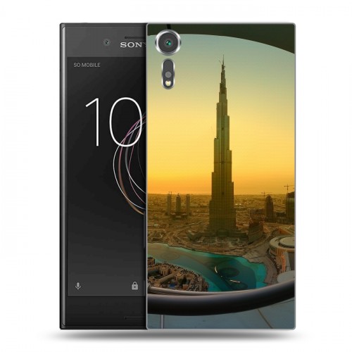 Дизайнерский пластиковый чехол для Sony Xperia XZs Дубаи