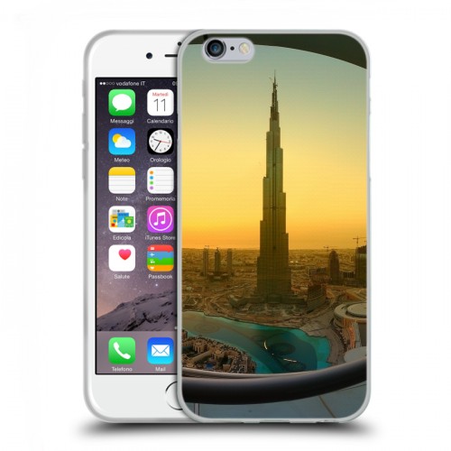 Дизайнерский пластиковый чехол для Iphone 6/6s Дубаи