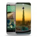 Дизайнерский пластиковый чехол для HTC One E8 Дубаи