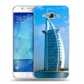 Дизайнерский пластиковый чехол для Samsung Galaxy A8 Дубаи