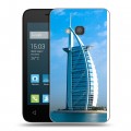 Дизайнерский силиконовый чехол для Alcatel One Touch Pixi 4 (4) Дубаи