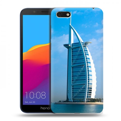 Дизайнерский пластиковый чехол для Huawei Honor 7A Дубаи