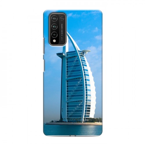 Дизайнерский пластиковый чехол для Huawei Honor 10X Lite Дубаи