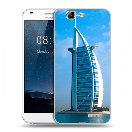 Дизайнерский силиконовый чехол для Huawei Ascend G7 Дубаи