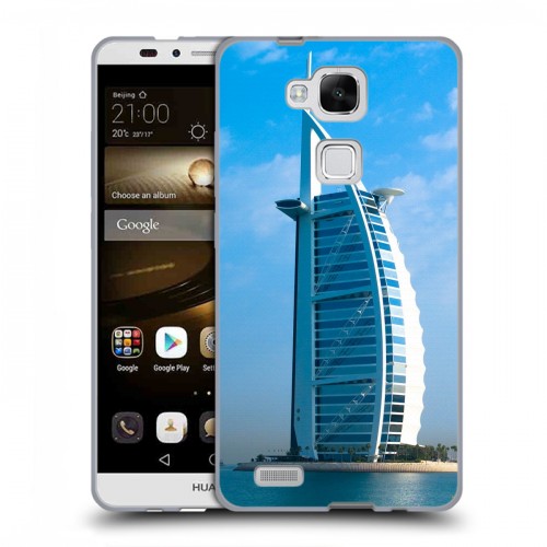 Дизайнерский пластиковый чехол для Huawei Ascend Mate 7 Дубаи