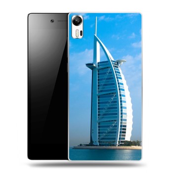 Дизайнерский силиконовый чехол для Lenovo Vibe Shot Дубаи (на заказ)