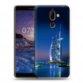 Дизайнерский пластиковый чехол для Nokia 7 Plus Дубаи