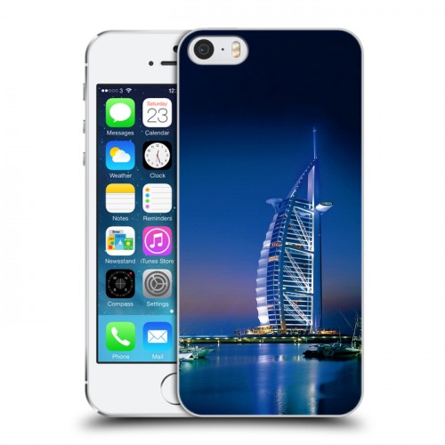 Дизайнерский пластиковый чехол для Iphone 5s Дубаи