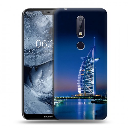 Дизайнерский пластиковый чехол для Nokia 6.1 Plus Дубаи