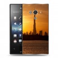 Дизайнерский пластиковый чехол для Sony Xperia acro S Дубаи