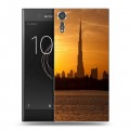 Дизайнерский пластиковый чехол для Sony Xperia XZs Дубаи