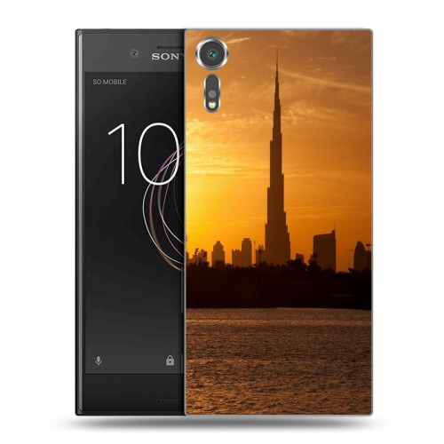 Дизайнерский пластиковый чехол для Sony Xperia XZs Дубаи