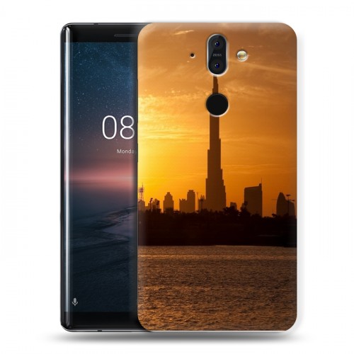 Дизайнерский пластиковый чехол для Nokia 8 Sirocco Дубаи