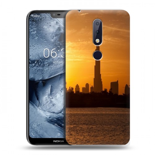 Дизайнерский пластиковый чехол для Nokia 6.1 Plus Дубаи