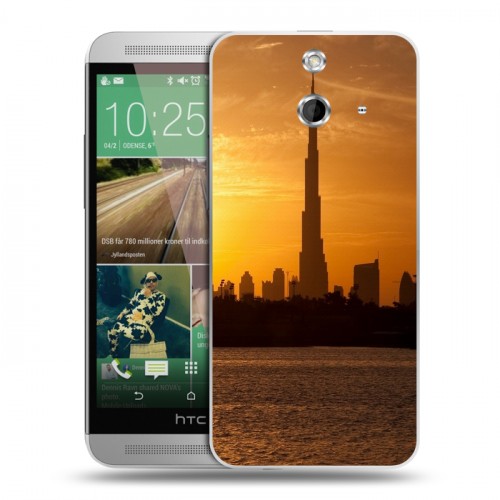 Дизайнерский пластиковый чехол для HTC One E8 Дубаи