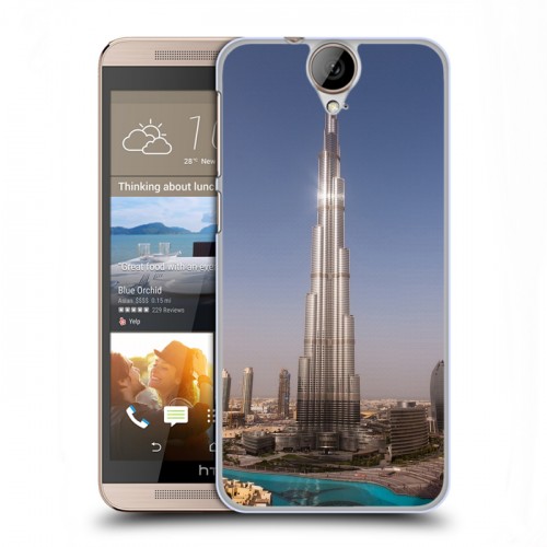 Дизайнерский силиконовый чехол для HTC One E9+ Дубаи