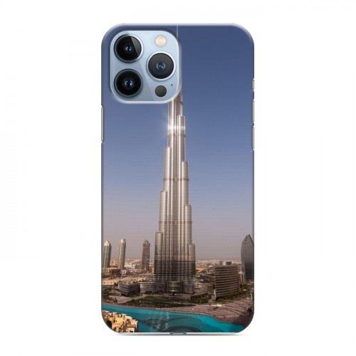 Дизайнерский силиконовый чехол для Iphone 13 Pro Max Дубаи