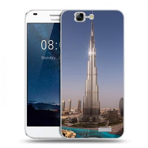Дизайнерский пластиковый чехол для Huawei Ascend G7 Дубаи