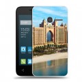 Дизайнерский пластиковый чехол для Alcatel One Touch Pixi 3 (4.5) Дубаи