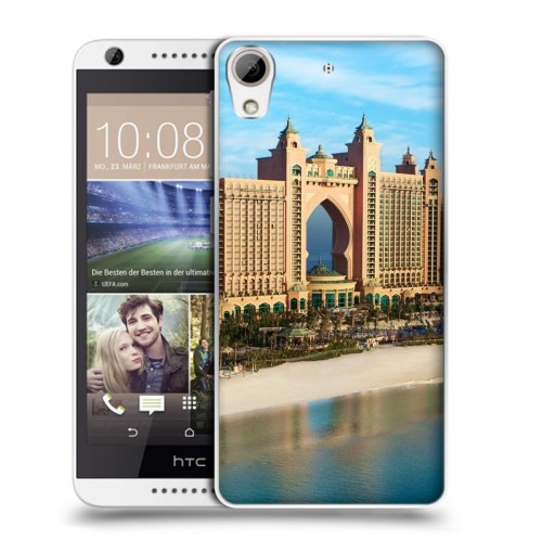 Дизайнерский пластиковый чехол для HTC Desire 626 Дубаи