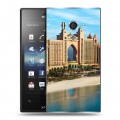 Дизайнерский пластиковый чехол для Sony Xperia acro S Дубаи