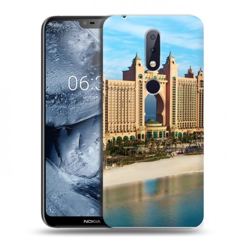 Дизайнерский силиконовый чехол для Nokia 6.1 Plus Дубаи