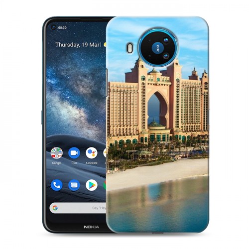 Дизайнерский силиконовый чехол для Nokia 8.3 Дубаи