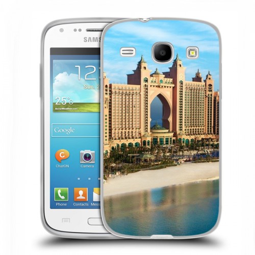 Дизайнерский пластиковый чехол для Samsung Galaxy Core Дубаи