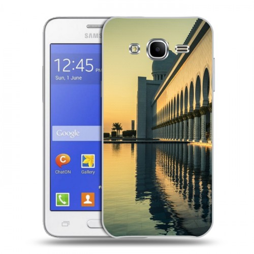 Дизайнерский пластиковый чехол для Samsung Galaxy J7 Дубаи