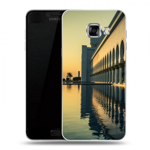 Дизайнерский пластиковый чехол для Samsung Galaxy C5 Дубаи