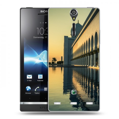 Дизайнерский пластиковый чехол для Sony Xperia S Дубаи