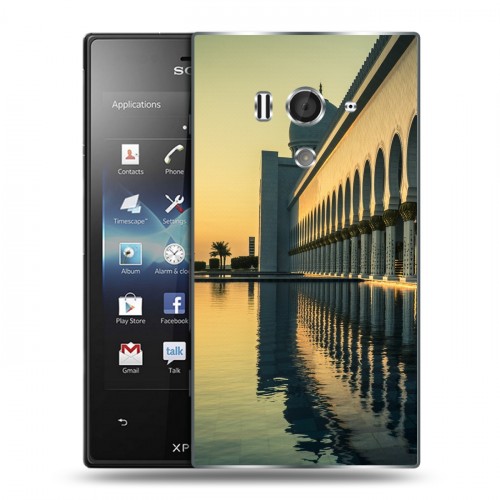 Дизайнерский пластиковый чехол для Sony Xperia acro S Дубаи