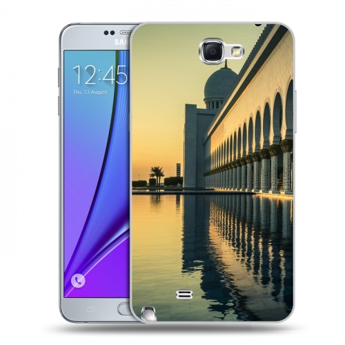 Дизайнерский пластиковый чехол для Samsung Galaxy Note 2 Дубаи