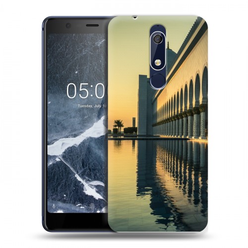 Дизайнерский пластиковый чехол для Nokia 5.1 Дубаи