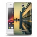 Дизайнерский пластиковый чехол для Sony Xperia E Дубаи