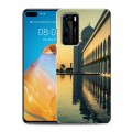 Дизайнерский силиконовый с усиленными углами чехол для Huawei P40 Дубаи