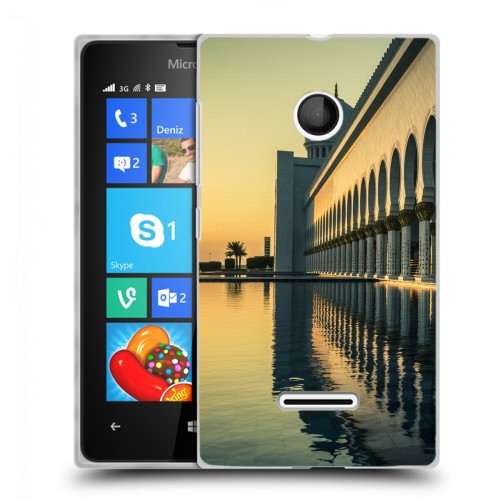 Дизайнерский пластиковый чехол для Microsoft Lumia 435 Дубаи