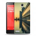 Дизайнерский силиконовый чехол для Xiaomi RedMi Note Дубаи