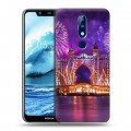 Дизайнерский силиконовый чехол для Nokia 5.1 Plus Дубаи