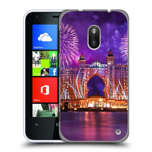 Дизайнерский пластиковый чехол для Nokia Lumia 620 Дубаи