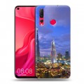 Дизайнерский пластиковый чехол для Huawei Nova 4 Дубаи