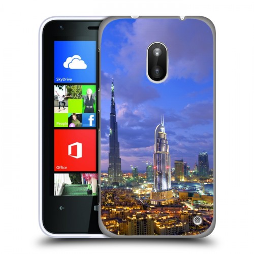 Дизайнерский силиконовый чехол для Nokia Lumia 620 Дубаи