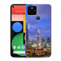 Дизайнерский пластиковый чехол для Google Pixel 5 Дубаи