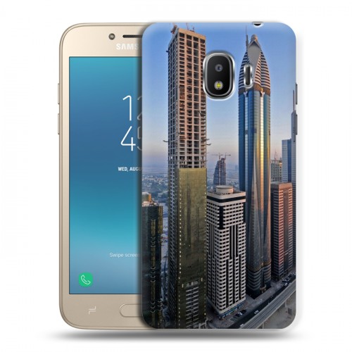 Дизайнерский пластиковый чехол для Samsung Galaxy J2 (2018) Дубаи